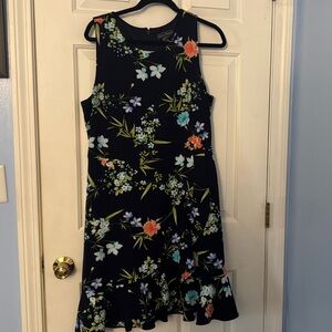 Jessica Howard Navy Floral Mini Dress